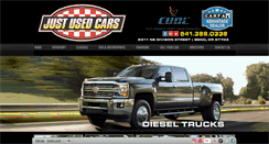 Desktop Screenshot of justusedcars.net